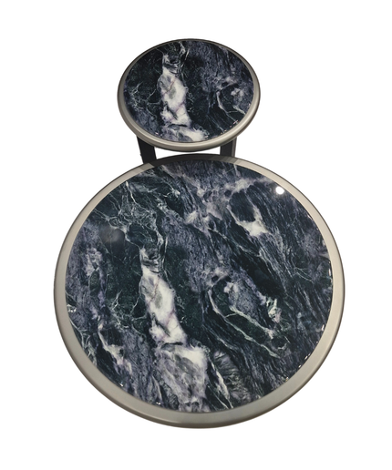 Obsidia Centre Table | 30/1 | Big - 36x36x13(h) ,  Small - 20x20x18(h)