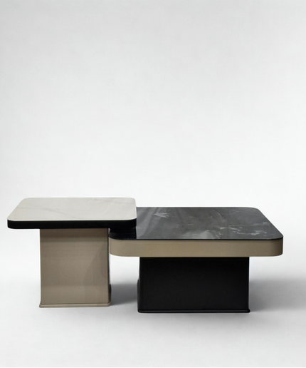 Monoq Centre Table | 31/8 | Big - 32x32x15(h) ,  Small - 24x24x18(h)