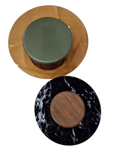 Terranest Centre Table | 37/7 | Big - 36x36x14(h) ,  Small - 24x24x17(h)