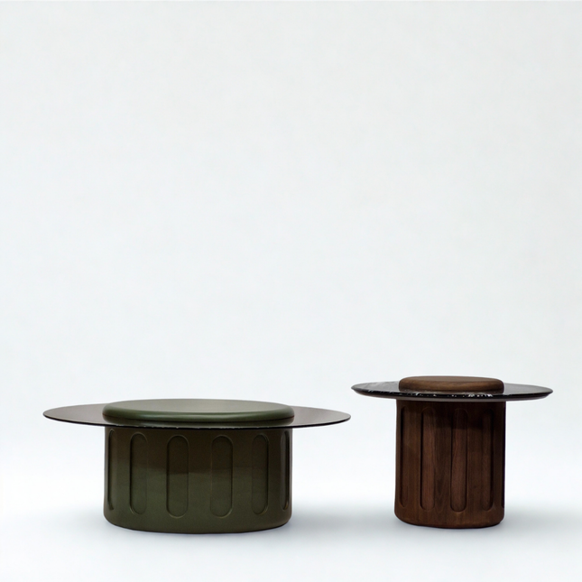 Terranest Centre Table | 37/7 | Big - 36x36x14(h) ,  Small - 24x24x17(h)