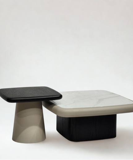 Mono Centre Table | 23/13 | Big - 33x33x14(h) ,  Small - 21x21x18(h)